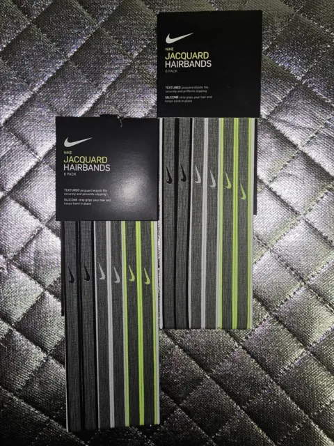 (2) Nike Jacquard Hairbands (12 Headbands Total)🔥🔥🔥