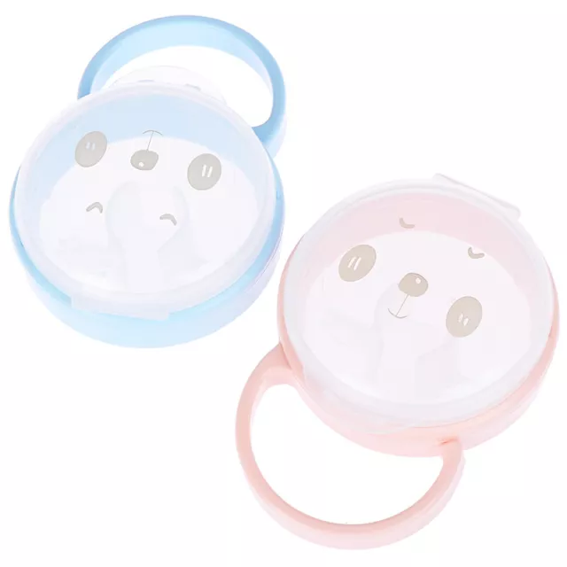 1pc portable baby infant pacifier nipple travel soother container pacif~pd SN❤