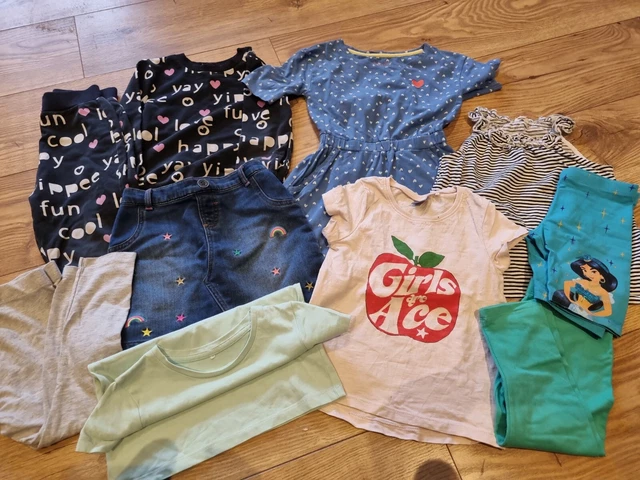 Girls Clothes 2-3 Years 10 Piece Bundle Tops Shorts Dress Leggings Tracksuit GC