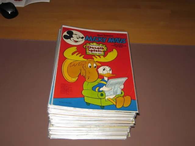 Micky Maus Hefte 1-52 von 1975 kompletter Jahrgang