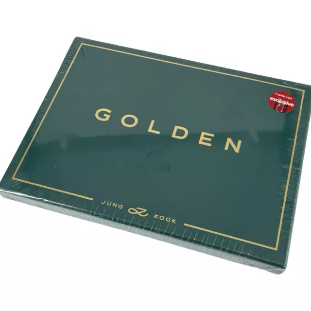 Jung Kook (BTS) - GOLDEN - SHINE CD (Target Exclusive) Green Version, New Sealed