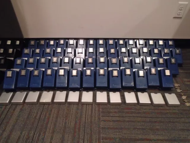 57 Supra Window Mount Dealership Key Lock Boxes w/ 9 Keys & 13 Proximity Shields