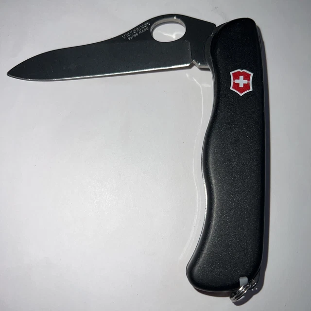VICTORINOX SENTINEL CLIP Swiss Army Pocket Knife 111 mm Black EUR 23