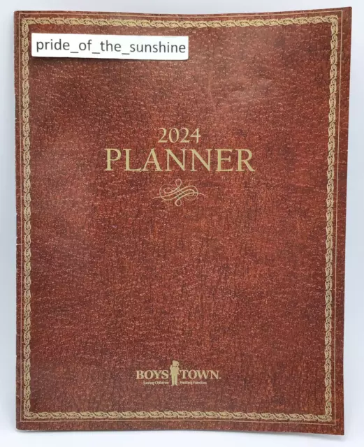 2025 BOYS TOWN Planner Calendar With Inspirational Quotes 12 Month 8 x