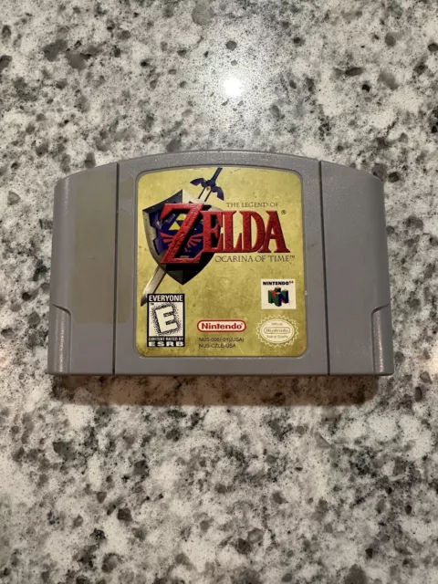 N64 Version 1.0 Zelda Ocarina Of Time ~ NTSC-J Japanese *USA SELLER *  Authentic