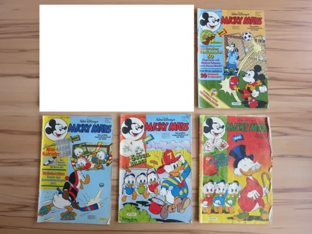 Walt Disneys Micky Maus 1984 Nr. 17, 1; 1985 Nr. 28, 31