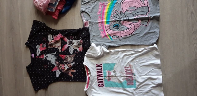 girls clothes bundle 8-9 pj t-shirts