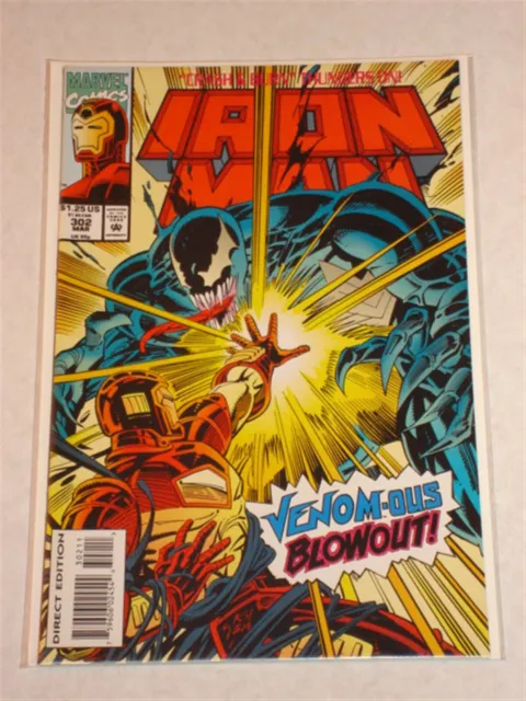 Ironman #302 Vol1 Marvel Comics Venom Apps March 1994