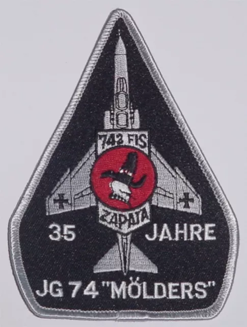 Aufnaeher JG 74 2.Stff 35 Jahre Patch GAF TFS 742 35th anniv