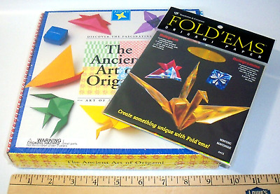 AITOH El Antiguo Arte del Origami y Yasutomo Fold'ems Holograma Papel de Origami, Nuevo