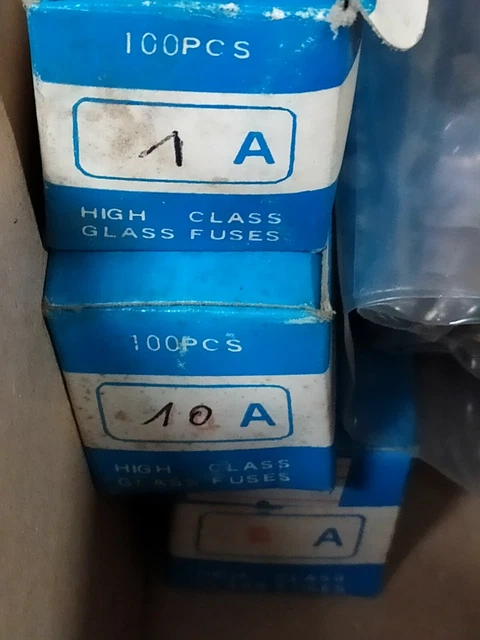 10x Fusible verre rapide 6 x 30 mm 250V  Lot 10 Pcs valeur au choix 1 A à 10 Amp 2