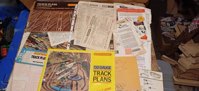 Triang Hornby Track Plans Catalogues Service Guides Price List Job Lot Free P&P