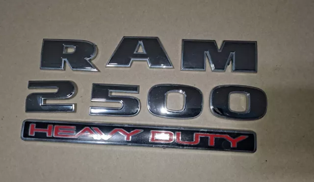 2012 Ram 2500 Grille Emblem Nameplate Badge Oem Mopar