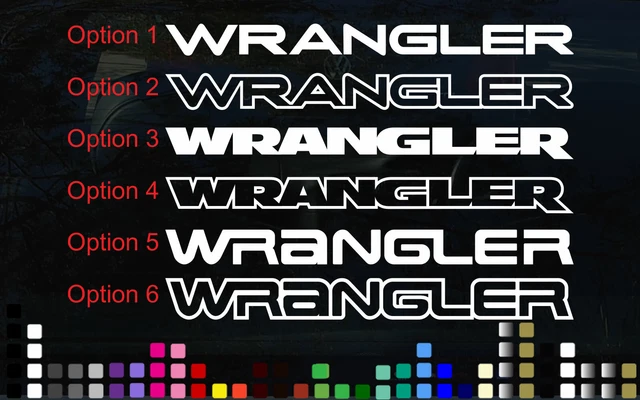 Jeep Wrangler YJ 1987-1995 OEM / FACTOY Body Decal Emblem Logo - Foto 11