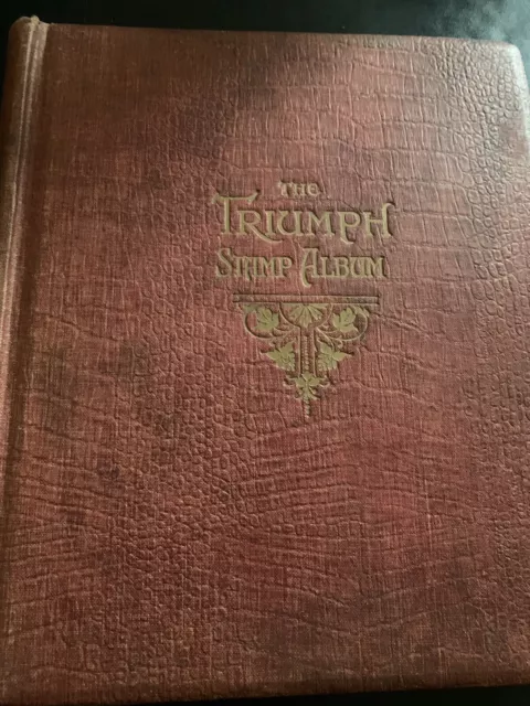 Old Triumph Stamp Album