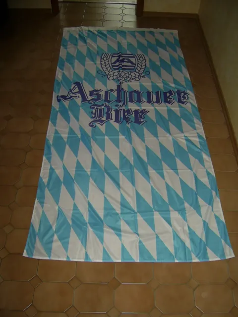 Aschauer Aschau Chiemgau Chiemsee Bayern Raute Brauerei Banner Fahne Flagge