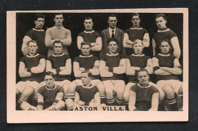 PLUCK, Famous Football Teams, ASTON VILLA, No.5, VG, 1922