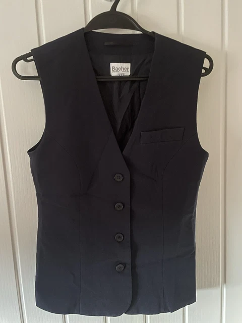 THOMAS COOK AIRLINES Cabin Crew Uniform Ladies Waistcoat Size 34