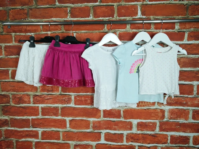 Baby Girl Bundle Age 18-24 Months H&M Gap J Lewis Next Skirt T-Shirt Party 92Cm