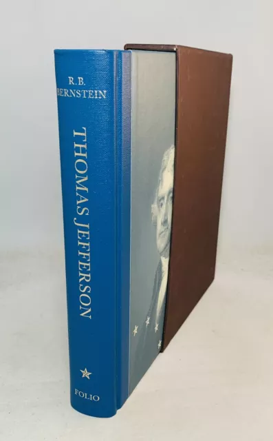 Thomas Jefferson-R. B. Bernstein-VERY RARE Folio Society Edition w/ Slipcase!!