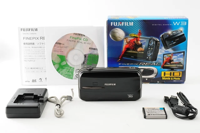 FUJIFILM FinePix REAL 3D W3 本体と付属品 Amazon.com : Fujifilm FinePix Real 3D W3 10MP Digital Camera