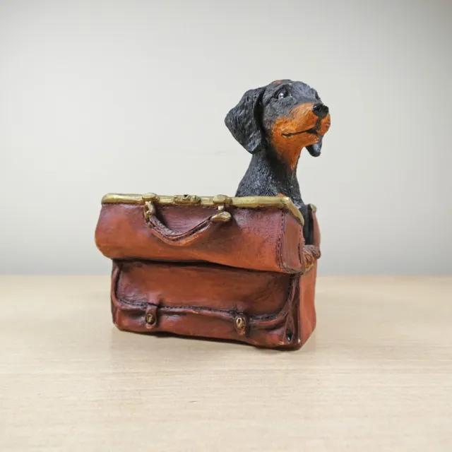 Puppy Tales - Dachshund in Bag - 1998 - Castle Gifts