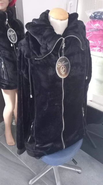 Geffen Amazon Polaire Geffen VESTE POLYDOU GEFFEN Noir Grand Col EUR 39,90  PicClick FR