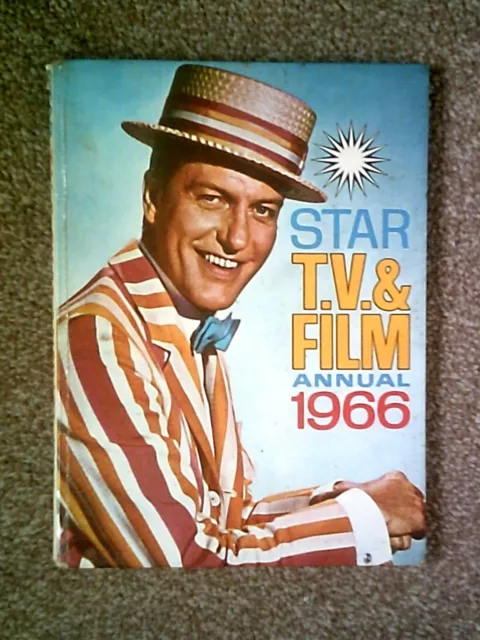 STAR T.V. & FILM Annual (1966) Published  in 1965 Vintage Movie Book