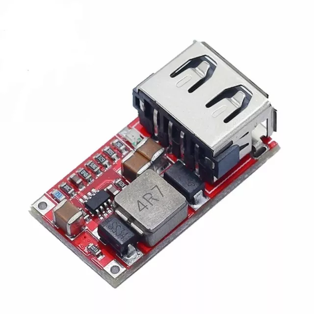 5V 3A USB Caricabatteria Auto Modulo DC Buck step-down 6v-24v Alimentazione