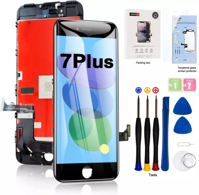 For iPhone 7 / Plus LCD Touch Display Screen Digitizer Replacement With Tool Lot