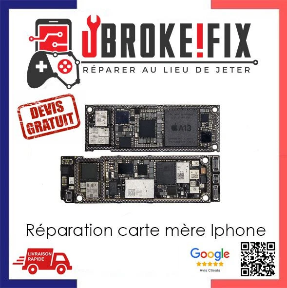 Réparation Carte Mère IPhone - Service De Micro-soudure (universel)