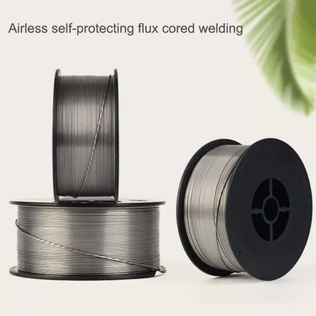 Mig Wire Gasless Mild Welding Welder Reel Spool Roll Flux Cored No Gas 0.8mm 1kg