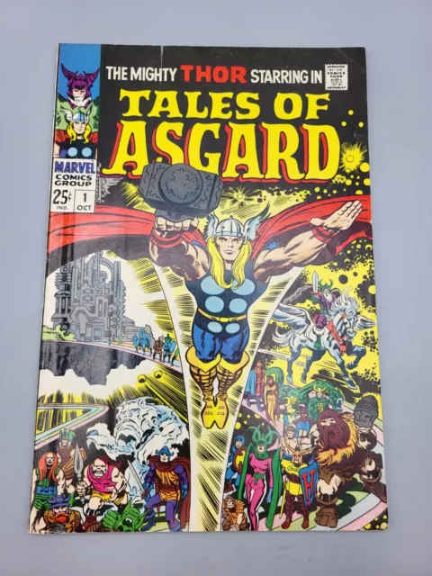Tales Of Asgard Vol 1 #1 Oct 1968 Home of the Mighty Norse Gods Marvel Comics