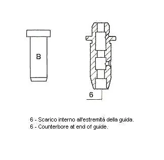 METELLI Guide de soupape 01-1482 pour VW TRANSPORTER III Bus TRANSPORTER II Bus