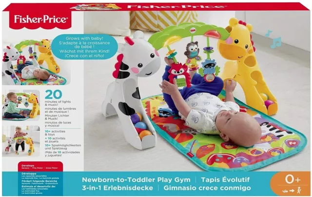 Fisher Price - Tapis de danse musical et interactif avec 2 Modes pour bébé  de 9 mois et plus - Jeux éducatifs - Rue du Commerce