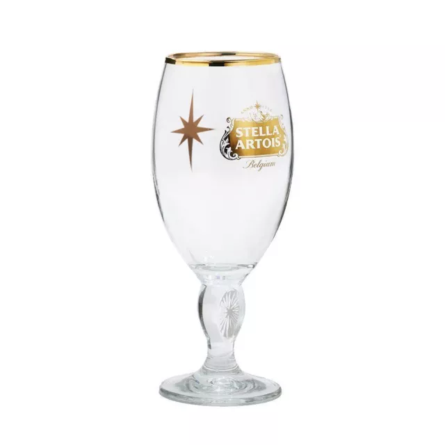 Set of 2 STELLA ARTOIS 2016 Limited Edition * HOLIDAY Chalice * Glass 33mL * NIB