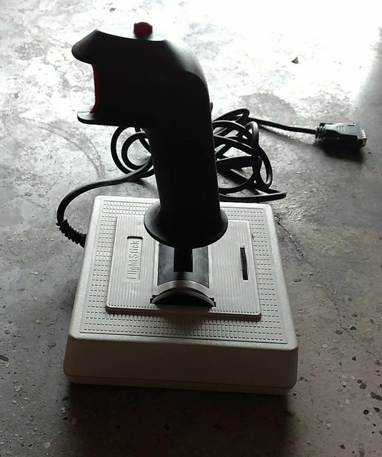 VINTAGE COMPUTER GAME Flight Stick Joystick Controller CH Products