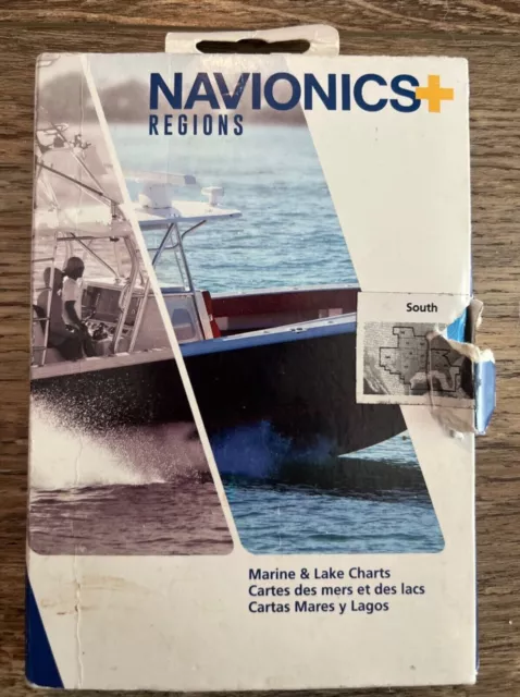 Navionics+ Regions Marine & Lake Charts - South - MSD/NAV+SO