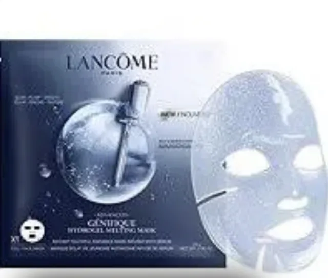 Lancome Advanced Genifique Hydrogel Melting Full Face 1 Sheet Mask 28g .98oz X 3