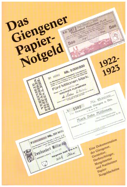 Das Giengener Papier-Notgeld