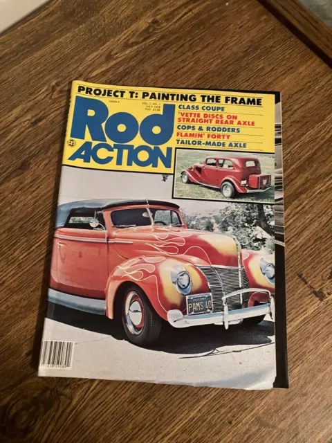 Back Issue of Rod Action Magazine - July 1978