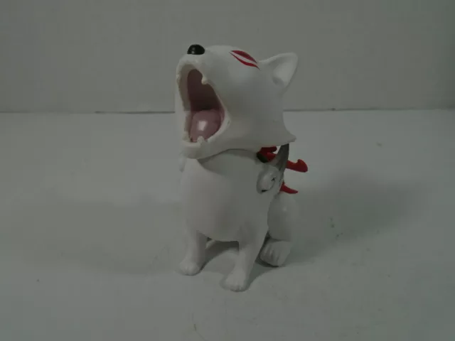 Okamiden Chibiterasu Wolf Vinyl Figure NIB Loot Gaming Crate Exclusive  Okami Den