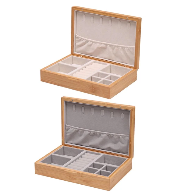 Boîte à Bijoux En Bois En Forme De Cœur, Fermeture