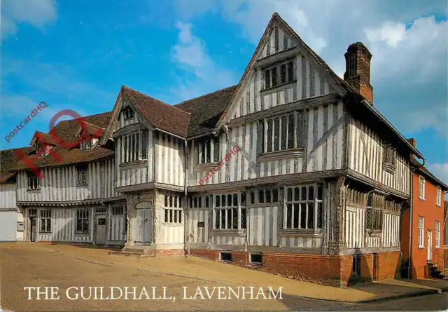 Picture Postcard; Lavenham, the Guildhall [Salmon]