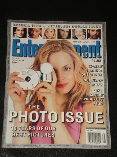 ENTERTAINMENT WEEKLY 2000, Photo Issue, Mena Suvari, Mike Myers, X-Men, Survivor
