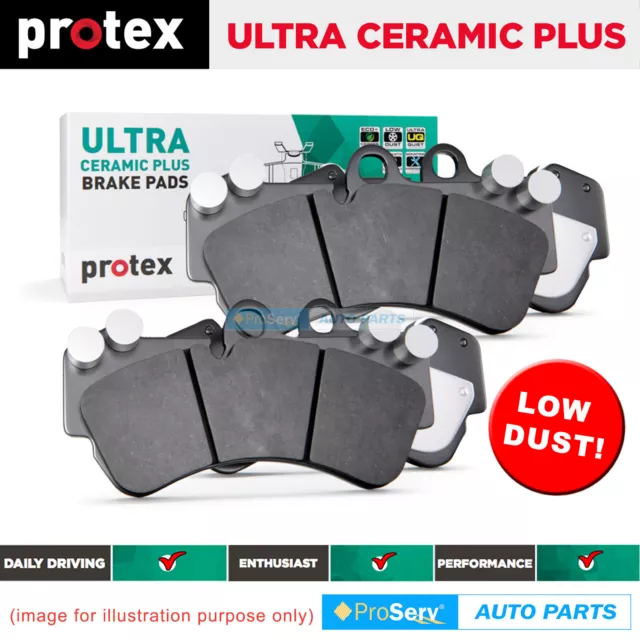 Front CERAMIC Brake Pads for Toyota Landcruiser VDJ76 VDJ78 VDJ79 4/2006 -ON