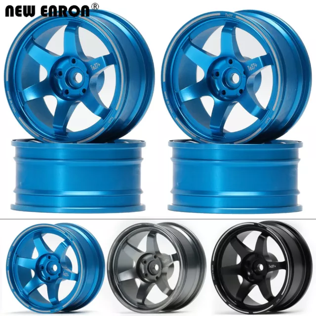 RC 1/10 On-Road Drift Aluminum Wheel Rim For Kyosho MST HPI HSP Sakura D4 Redcat