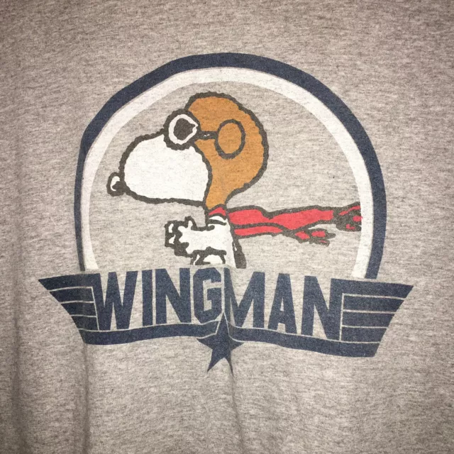 snoopy wingman t shirt
