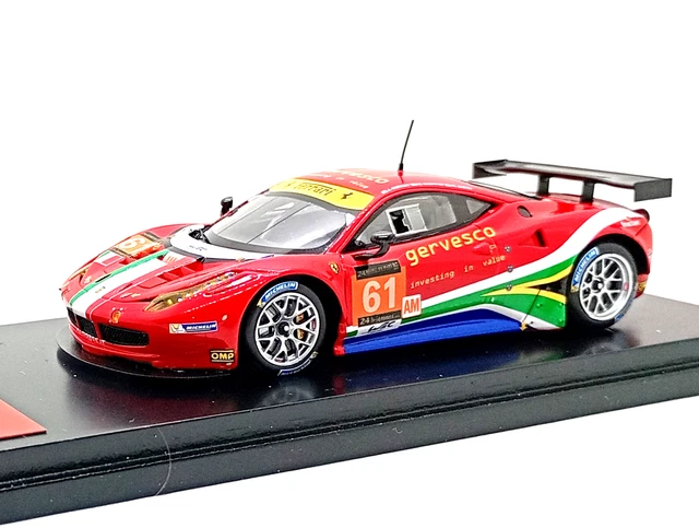 LOOKSMART LSLM09 FERRARI 458 AF Corse n°81 Le Mans 2014