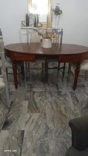 Tavolo Ovale Antico Allungabile Primi 900